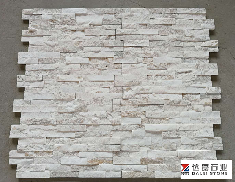 Golden Silk White Culture Stone Tiles