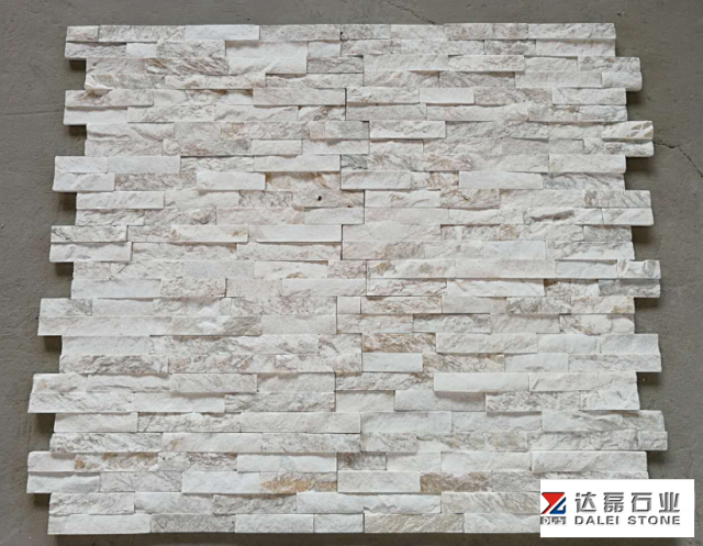Golden Silk White Culture Stone Tiles