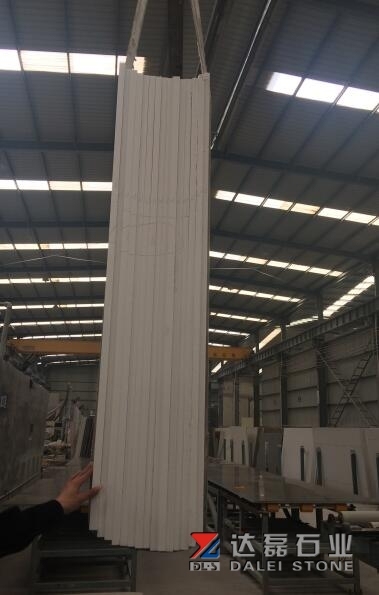 Pure White Quartz Slabs Engineer Stone
