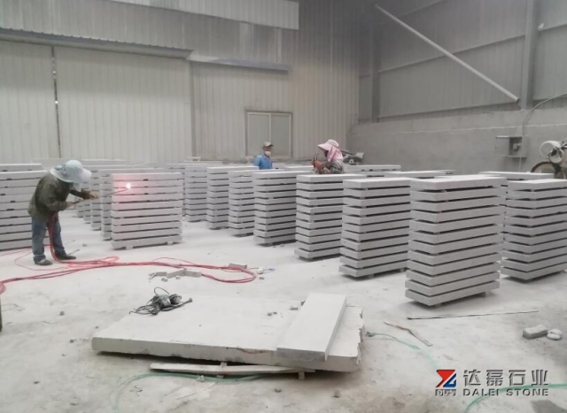 Bianco New G603 Flamed Tiles G603 Paving Stone Wholesale