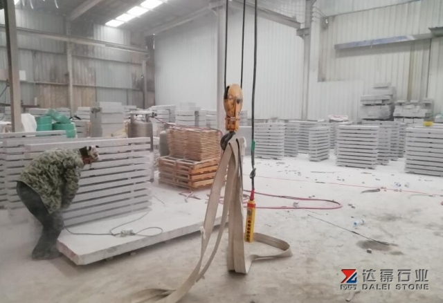 Bianco New G603 Flamed Tiles G603 Paving Stone Wholesale