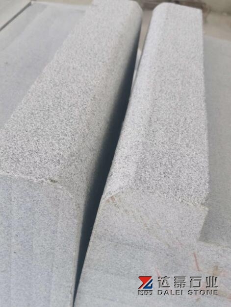 G633 Granite Grey Color Paving Stone Flame Finish
