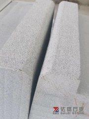 G633 Granite Grey Color Paving Stone Flame Finish