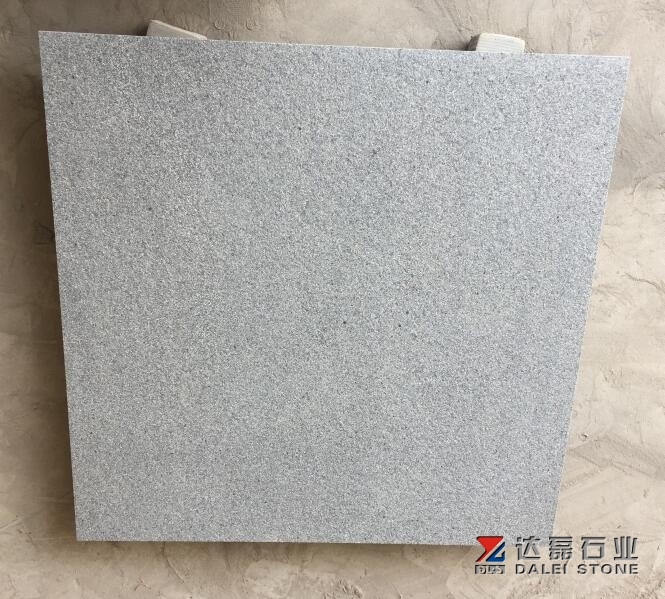 Padang Dark G654 Flamed Tiles Dark Grey Granite