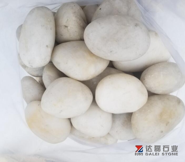 White Color Pebble Stone Polish 8-10 hours