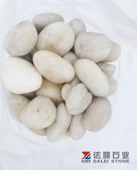 White Color Pebble Stone Polish 8-10 hours