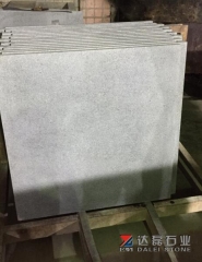 Padang Dark G654 Flamed Tiles Dark Grey Granite