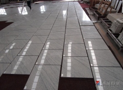 Granite Tiles Ink White Polished For Project