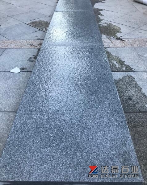 G633 Middle Grey Granite Flamed Tiles