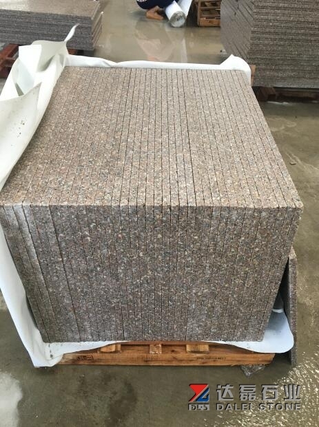 Red Granite G648 Flamed Tiles Granite Cut Tiles