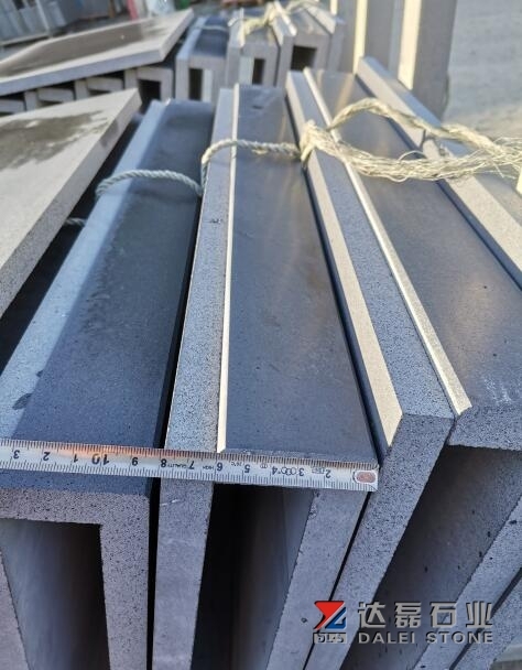 Blue Basalt Black Basalt Swimming Pool Tile Coping Tiles Honed