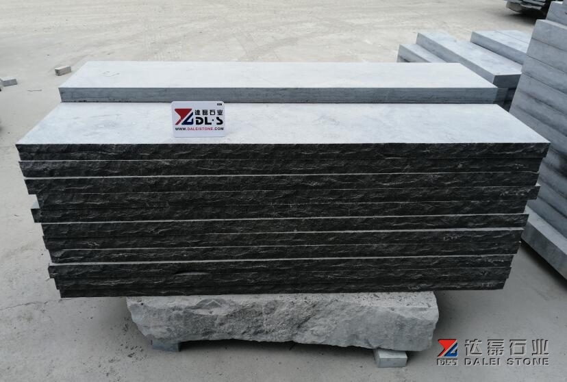 Blue Limestone Honed And Tumble Tiles 