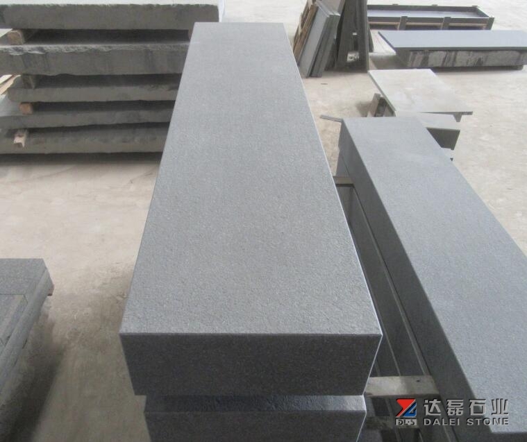 Dark Grey Dark Black G36 Paving Stone 4 Sides Flamed waterproof Dry