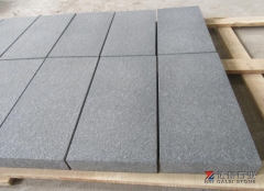 New G36 Dark Grey Granite Tiles Flamed Waterproof Dry finish Way