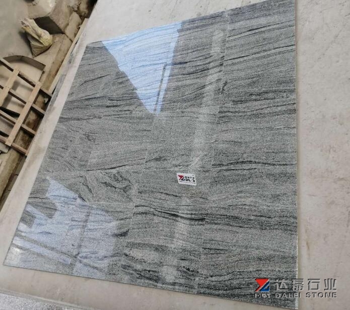 China Juparana Tiles Polished Sea Wave Tiles
