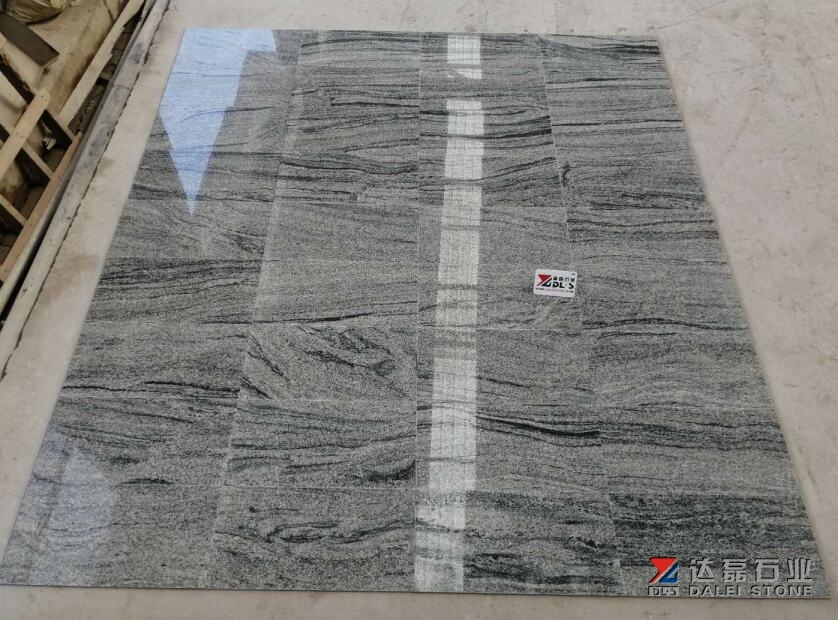 China Juparana Tiles Polished Sea Wave Tiles