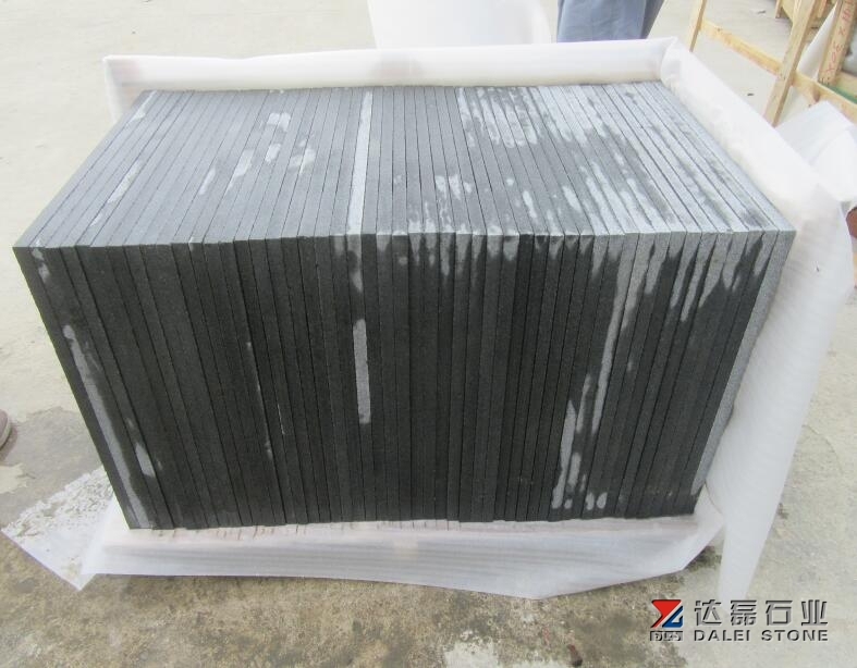 New Pangda Dark New G654 Flamed Tiles