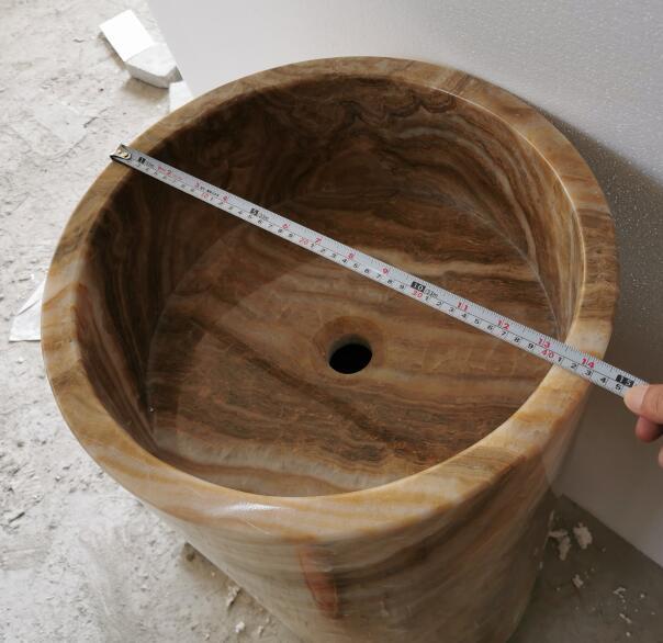 Green Marble Vanity Basins Bathroon Sinks