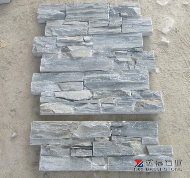 Grey Color Slate Tiles Culuture Stone Ledger Panels
