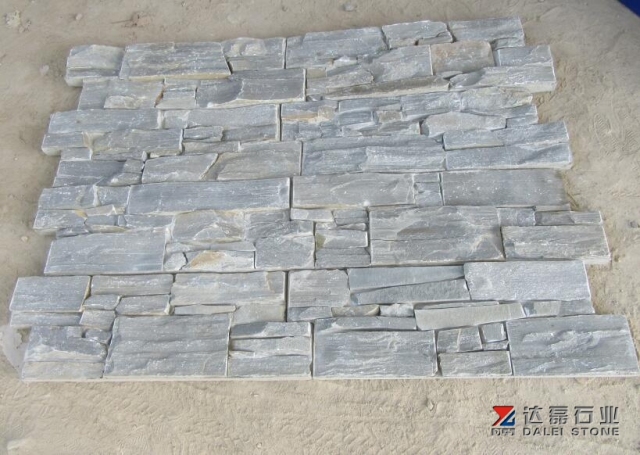Grey Color Slate Tiles Culuture Stone Ledger Panels