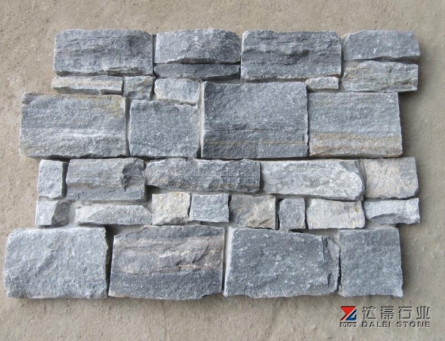 Blue Color Ledger Panels Culuture Stone Tiles