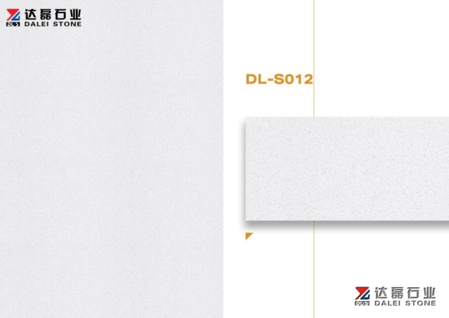 Pure White Color Terrazzo Artifical Stone Big Slabs For Project