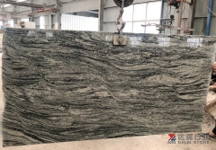 China Juparana Big Slabs Monument Material Regular Lines