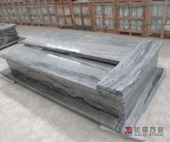 China Juparana Tombstone Monument Poland Market Hot Sell