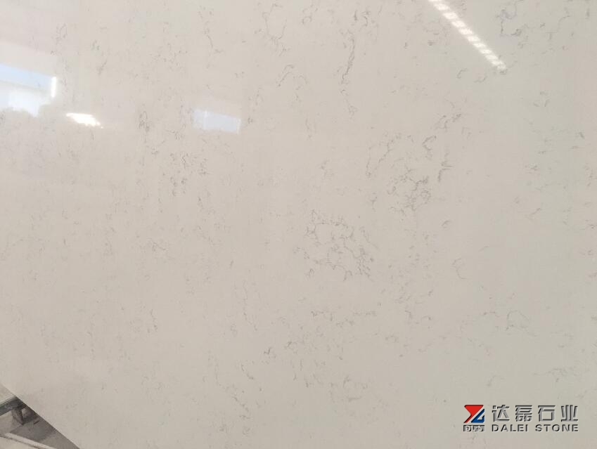 Dandelion White Quartz Big Slabs Artificial Stone Engineered Stone Big Slabs