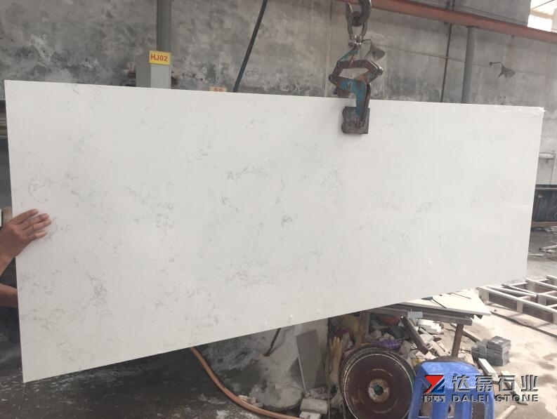 Dandelion White Quartz Big Slabs Artificial Stone Engineered Stone Big Slabs