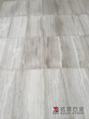 White Wooden Marble Tiles Polished and Honed