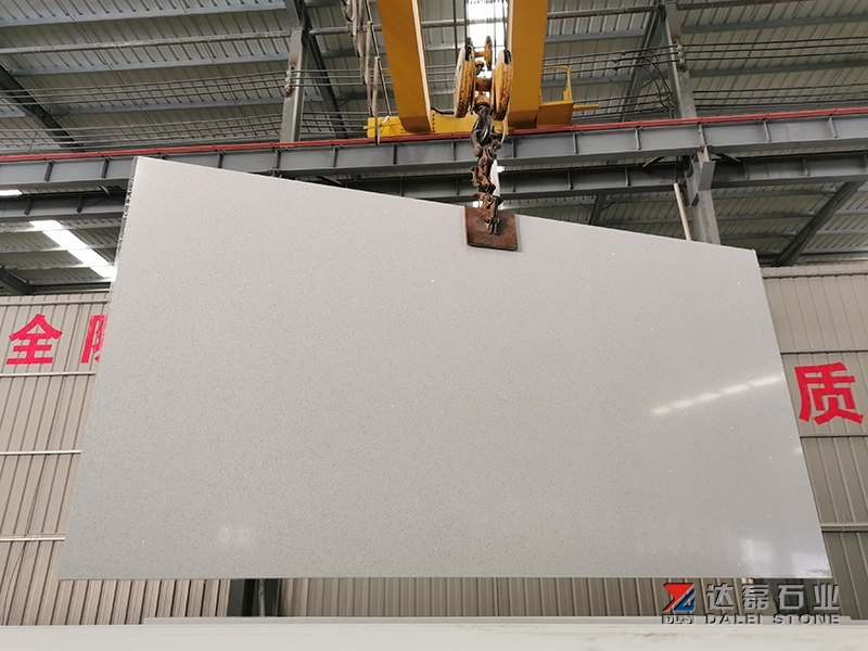 Crystal White Quartz Stone Big Slabs Artificial Stone Wholesale