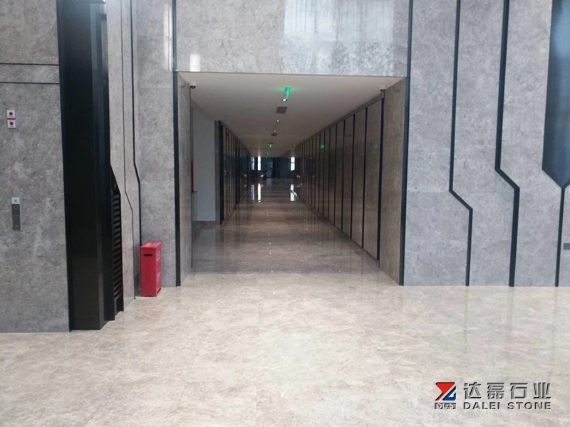 New Castle Grey Marble Tile Polished Marble Tile Dalei Stone