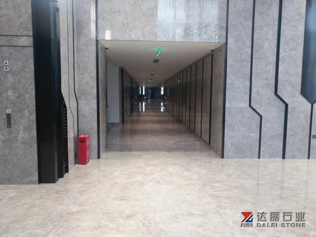 New Castle Grey Marble Tile Polished Marble Tile Dalei Stone