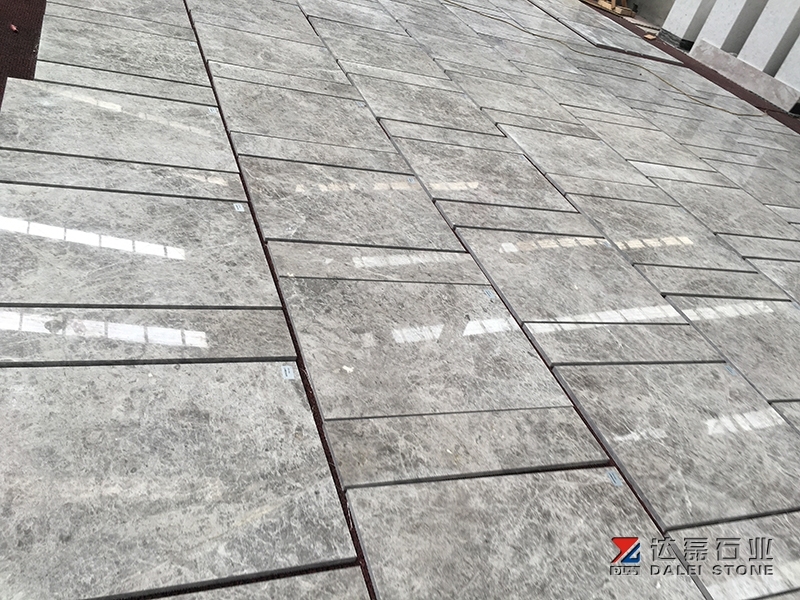 New Castle Grey Marble Tile Polished Marble Tile Dalei Stone