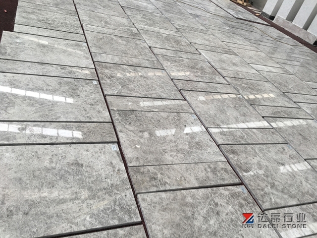 New Castle Grey Marble Tile Polished Marble Tile Dalei Stone