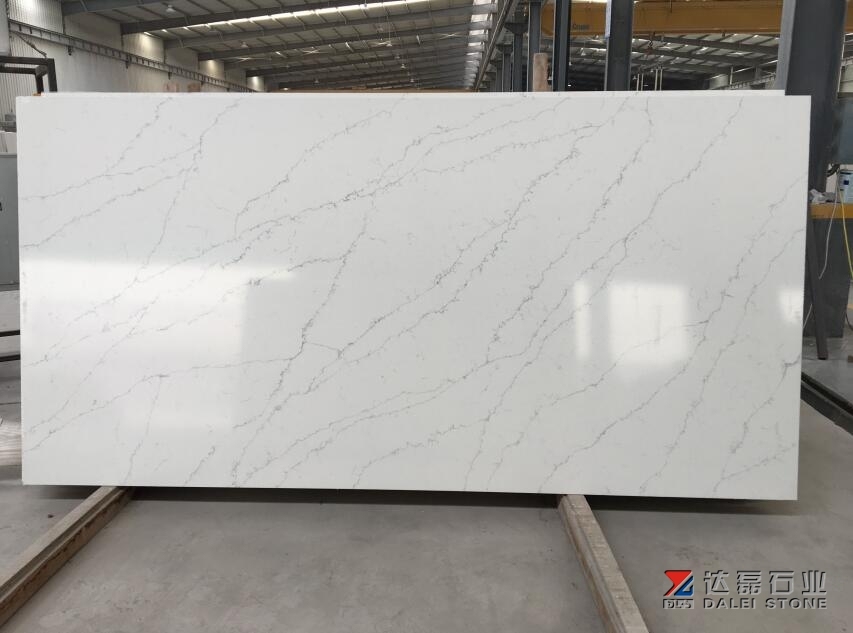 Popular Style Quarzt Big Slabs Calacatta Quartz White Big Slabs