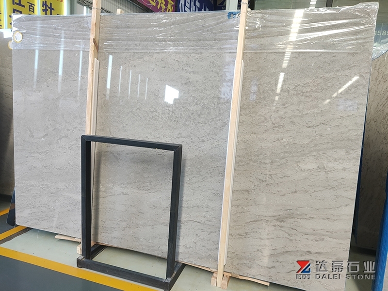 Peony Grey Marble Slab Polished Grey Marble Dalei Stone