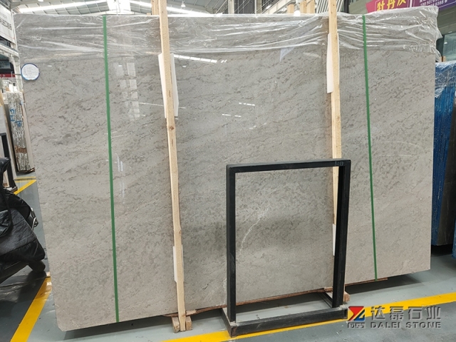 Peony Grey Marble Slab Polished Grey Marble Dalei Stone