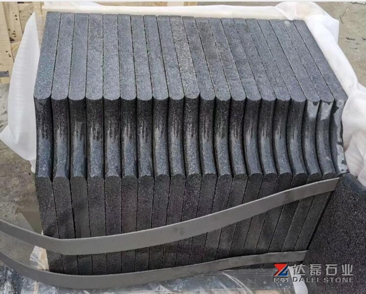 New G654 Flamed Swimming Pool Bolders