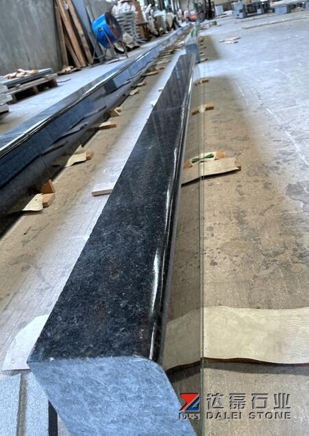 Polished Angola Black Paving Stone Kerbstone Dalei Stone