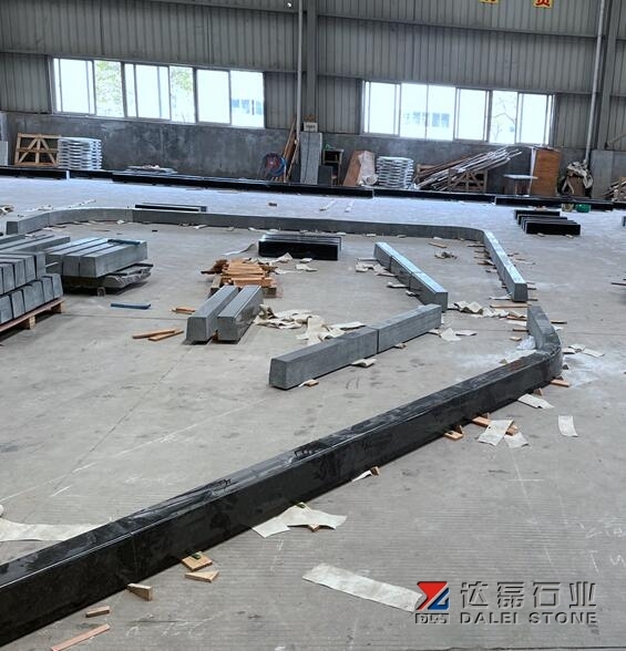 Polished Angola Black Paving Stone Kerbstone Dalei Stone