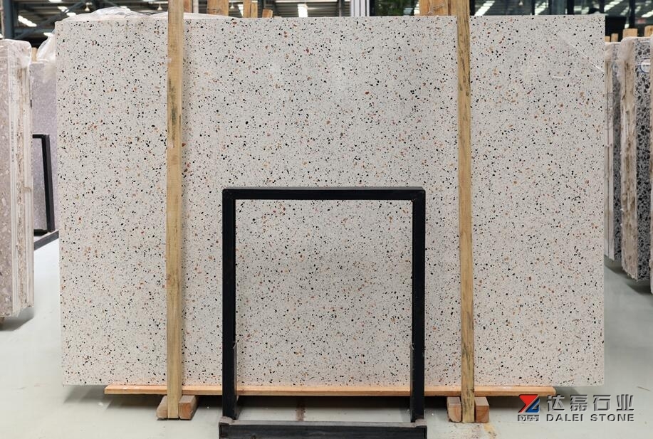 Beige Color Engineer Stone Big Slabs Wholesale