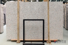 Beige Color Engineer Stone Big Slabs Wholesale