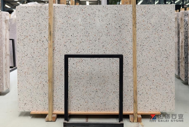 Beige Color Engineer Stone Big Slabs Wholesale