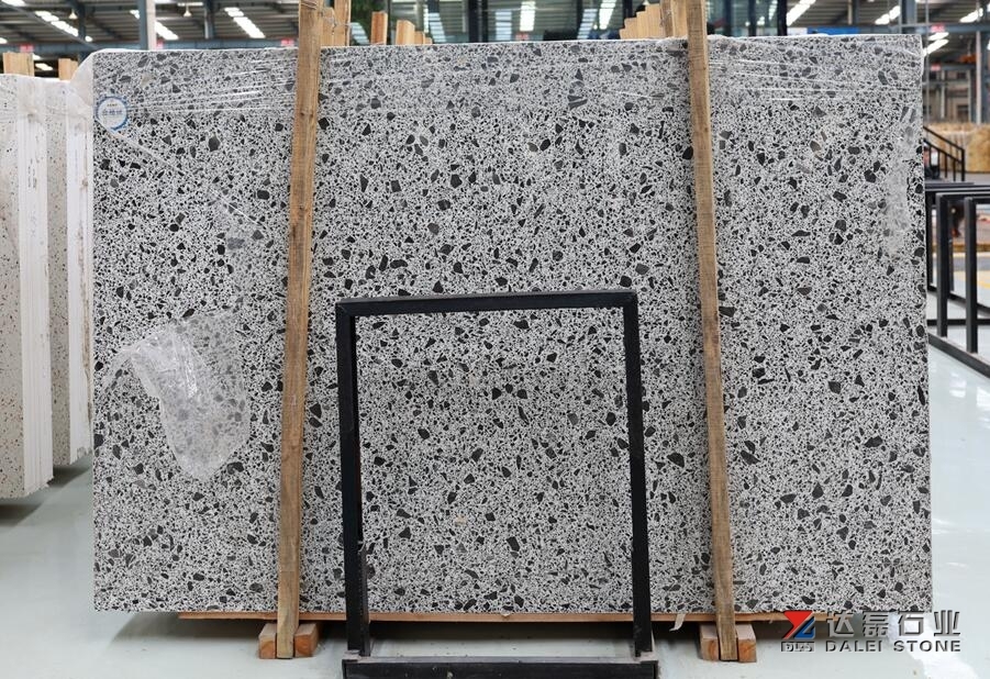 Cappuccino Coffee Brown Color Engineer Stone Big Slabs Wholesale