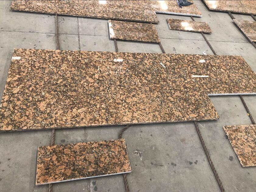 Giallo Ornamental Granite Kitchen Countertops Wholesale