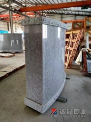 Grey Granite G603 And Indian Black Columbarium Custom Size Producing