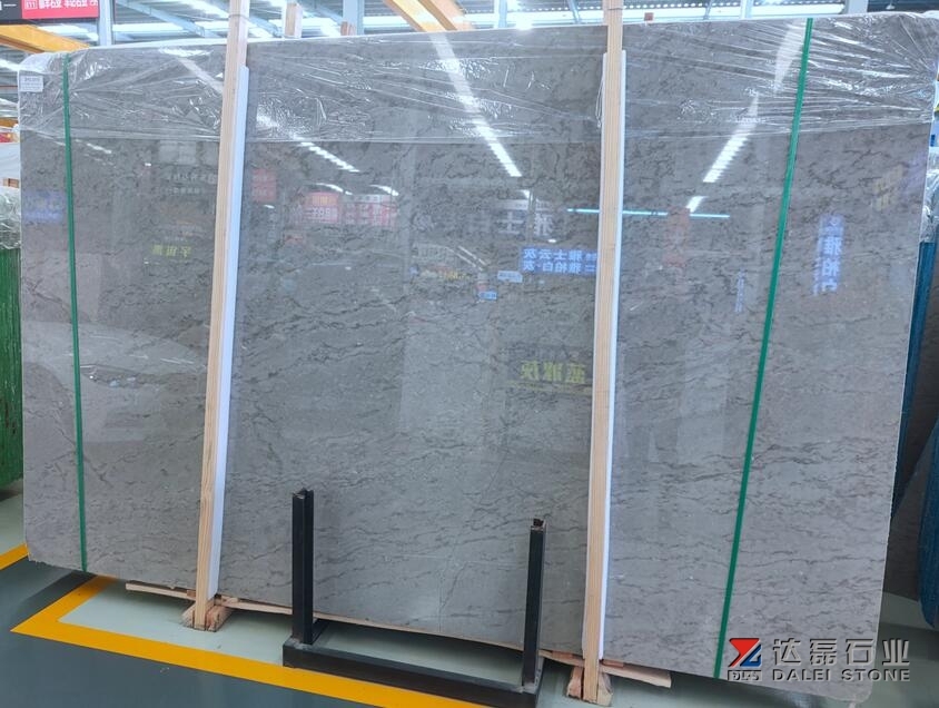 Peony Grey Marble Big Slabs Polished