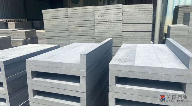 Black Basalt Blue Basalt Swimming Pool Coping Tiles